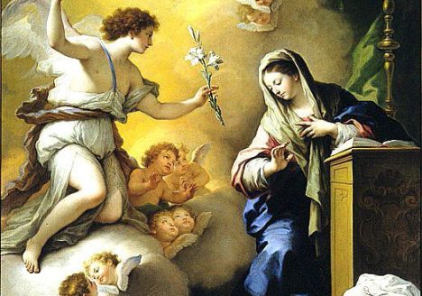 Paolo de Matteis - The Annunciation